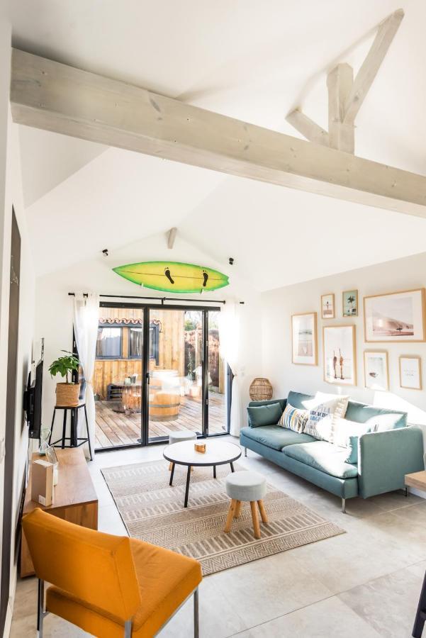 Frenchyhomes☆Bassin Surf☆La Hume☆6 Persグジャン・メストラ エクステリア 写真