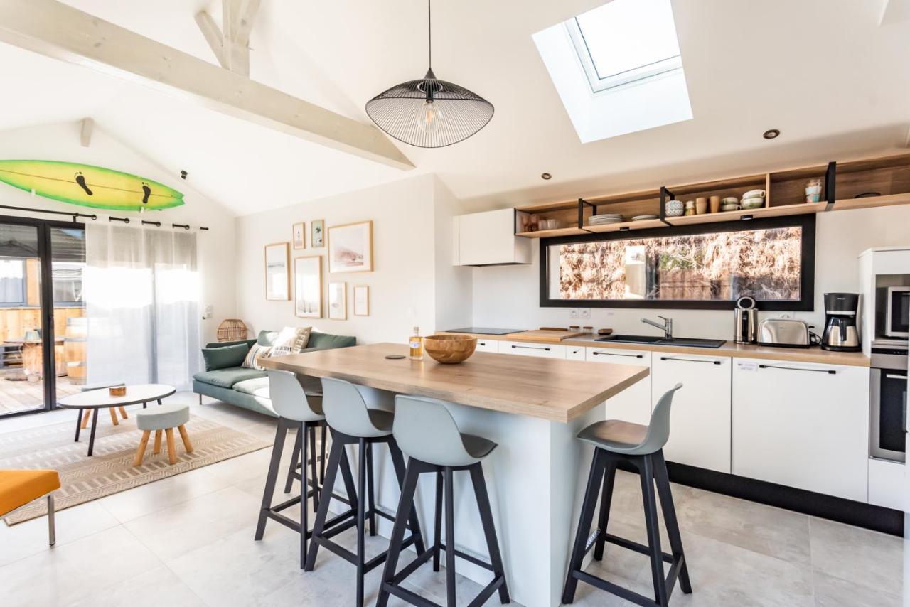 Frenchyhomes☆Bassin Surf☆La Hume☆6 Persグジャン・メストラ エクステリア 写真
